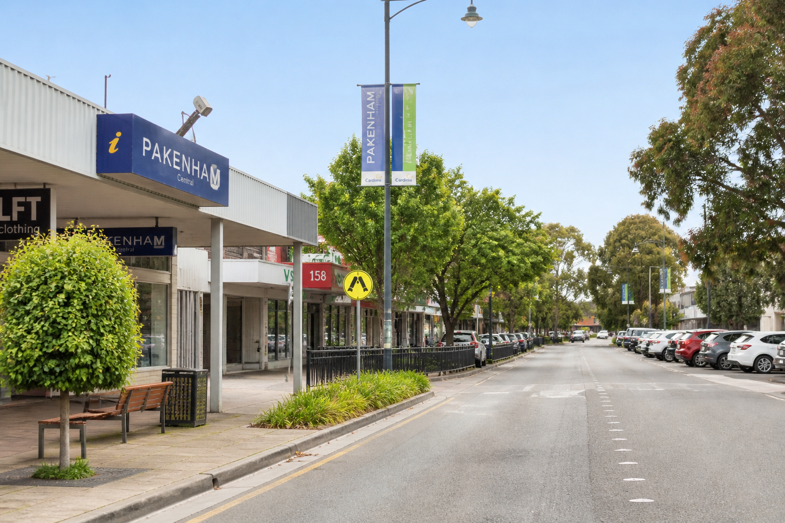 corridor suburb scene from Pakenham,